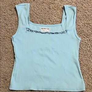 We The Free Sky Blue Tank Top